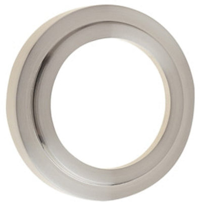 Satin Nickel Stepped Outer Roses for Escutcheons - Luxury Door Hardware ...