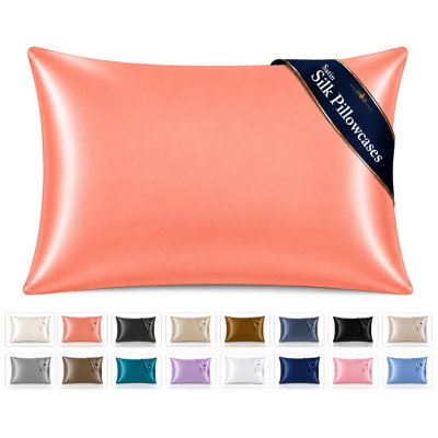 Satin Silk Pillowcases For Hair And Skin Pillow Cases 2 Pack with ...