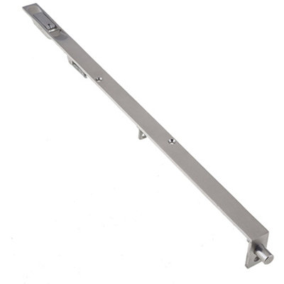Satin Stainless Steel Lever Action Flushbolts 457x20mm for Double Doors