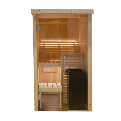 Sauna cabin Harvia Variant View S1212SV
