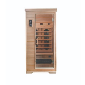 SaunaMed 1 Person Indoor Classic FAR Infrared Indoor Sauna EMR Neutral™