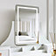 Savannah x Renee White LED Mirror Dressing Table and Mirror Jewellery Cabinet Set