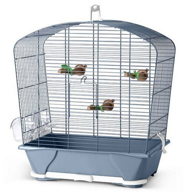 Savic Louise 30 Bird Cage Canarie / Exotic Birds Navy Blue DIY at B&Q