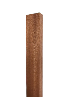 Saw Tooth Solid Sapele Wood Cleat 33mm x 16mm