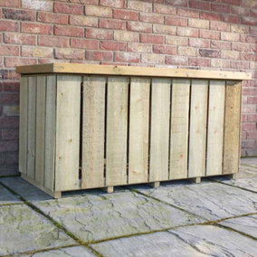Sawn 4' 2" x 1' 10" Pressure Treated Log Box