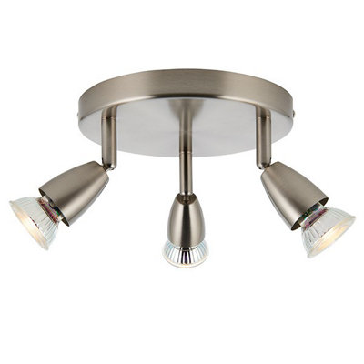 Saxby SAXG2523413 Lighting Amalfi Three Lights Round Halogen Spotlight ...