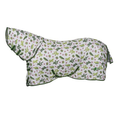 Saxon Cactus Mesh Full Neck Horse Fly Rug Green/White (5 3") DIY at B&Q