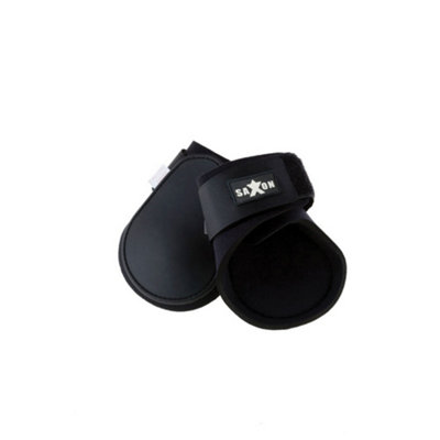 Saxon Contoured Fetlock Boots Black/Black (Cob) Price Comparisons | Compare The Build