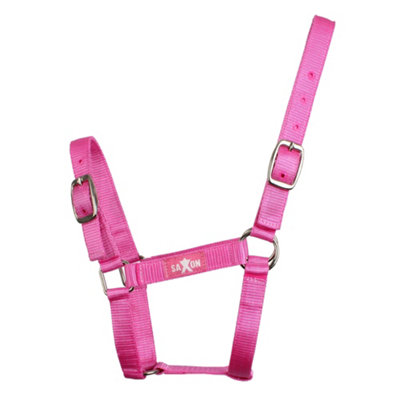Saxon Economy Headcollar Pink (Full) Price Comparisons | Compare The Build