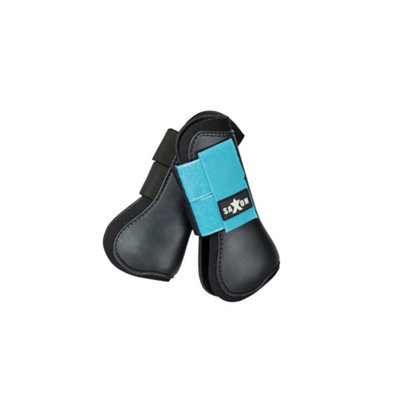 Saxon Open Front Boots Black/Blue (Full) Price Comparisons | Compare The Build