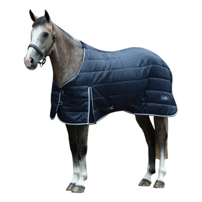 Saxon Standard-Neck Channel Quilt Midweight Horse Stable Rug Navy/White (5) Price Comparisons | Compare The Build