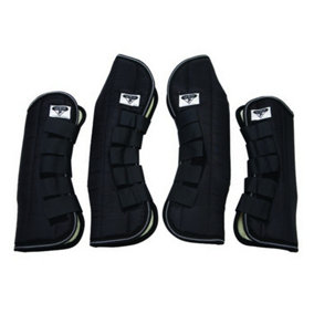 Saxon Travel Boots Black (Cob) Quality Product