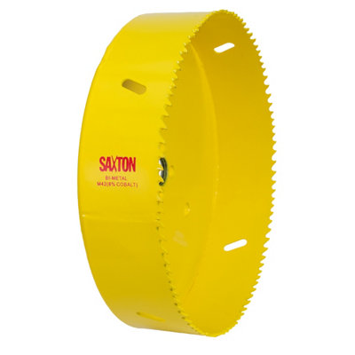 Saxton HSS Hole Saw M42 Bi-Metal 8% Cobalt Heavy Duty (14mm - 230mm) - 152mm (6")