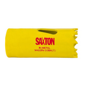 Saxton HSS Hole Saw M42 Bi-Metal 8% Cobalt Heavy Duty (14mm - 230mm) - 25mm (1")