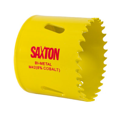 Saxton HSS Hole Saw M42 Bi-Metal 8% Cobalt Heavy Duty (14mm - 230mm) - 56mm (2.13/64")