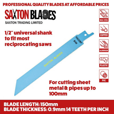 Saxton RPR20MXA 20 Blade Reciprocating Sabre Saw Combo Wood Metal & Demolition