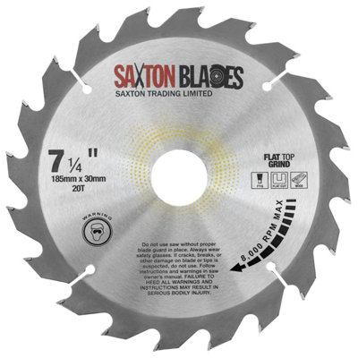 Lama Sega Circolare Tct Saxton TCT16540TMPT - Lama Per Sega Circolare Multiuso TCT | FindTheDeal Lama Per Legno E Compensato - 11