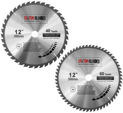 Saxton TCT300MXA TCT Circular Blade 300mm Pack A