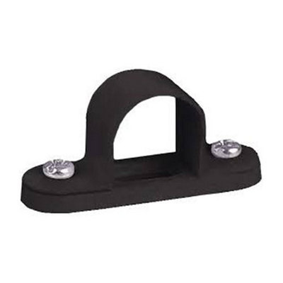 SB20B Steel Spacer Bar Saddle Black Powder Coated