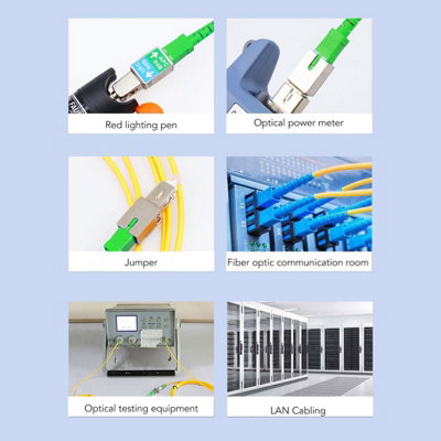 Fiber Adaptor SC/APC male - SC/UPC female, Simplex, Single-mode