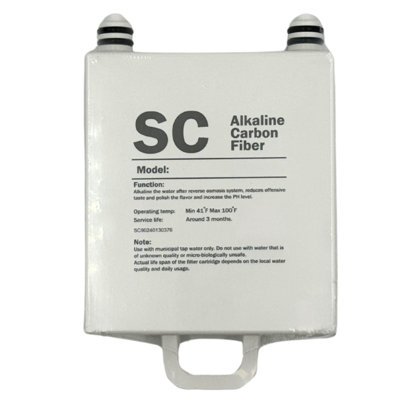 SC90 Alkaline Post Filter for Finerfilters Countertop Reverse Osmosis ...