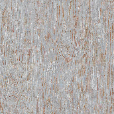 Scaffold wood & Wood-effect wallpaper - 0,53 x 10,05 m