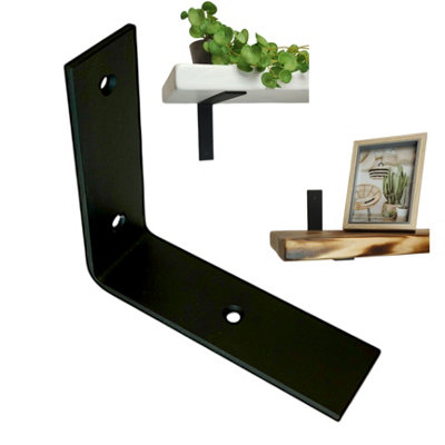 Scaffolding Shelf Bracket Black Mat 5 inches 125mm L Type