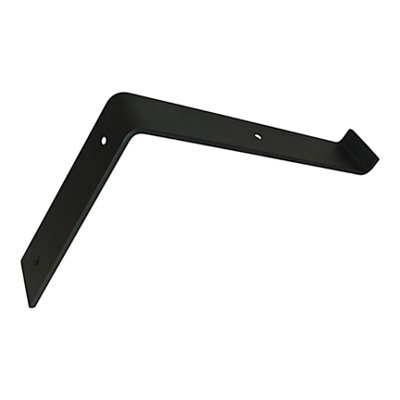 Scaffolding Shelf Bracket Black Mat 9 inches 225mm Bend Up