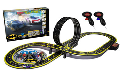 Scalextric Batman vs Joker Set Battery Powered Price Comparisons | Compare The Build