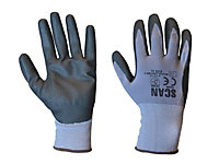 Scan 2ANK42L-24 Breathable Microfoam Nitrile Gloves - Large Size 9 SCAGLONITMF