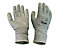 Scan 2AYH33J-24 Grey PU Coated Cut 5 Gloves - XL Size 10 SCAGLOCUT5XL