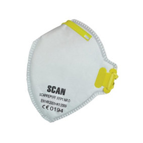 Scan 2EFA21 Fold Flat Disposable Mask FFP1 Pack Of 3 SCAPPEP1FF