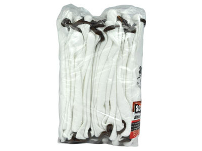 Scan 5004W White PU Coated Gloves - XL Size 10 Pack 12SCAGLOPUW12X