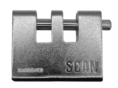 Scan Armoured Twin Slot Shutter Padlock 90mm