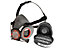 Scan BHT213-0L5-864 - F8-110 Twin Half Mask Respirator + A1 Refills SCAPPERESPA1