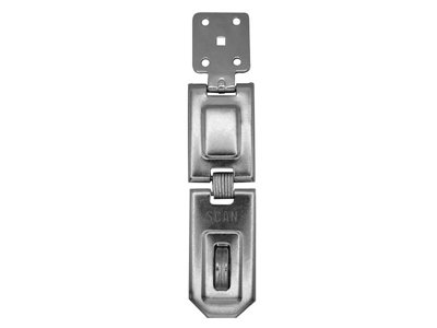 Scan BM4-0003-158 Hinged Hasp and Staple 158mm SCAPHSH158