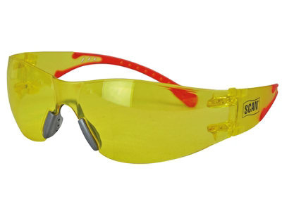 Scan -  Eye Protection - Flexi Spectacle Amber