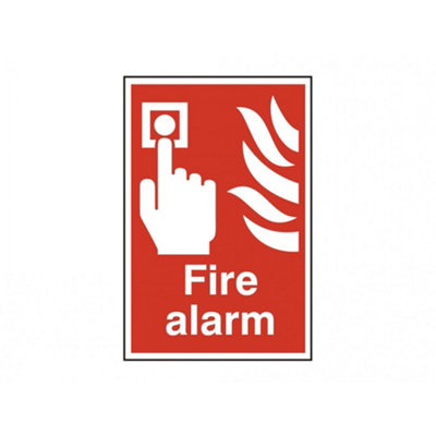 Scan Fire Alarm - Pvc Sign 200 X 300mm Multi Colour (200 x 300mm)