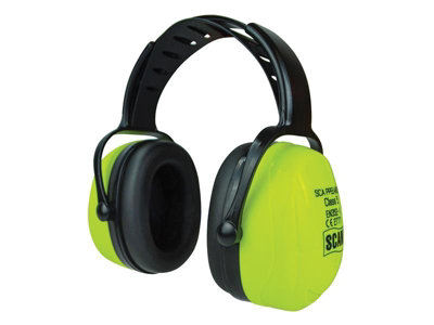 Scan FM-2 Hi-Vis Ear Defenders SNR 33 dB SCAPPEEARDP