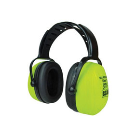 Scan FM-2 Hi-Vis Ear Defenders SNR 33 dB SCAPPEEARDP