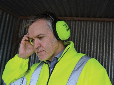 Scan FM-2 Hi-Vis Ear Defenders SNR 33 dB SCAPPEEARDP