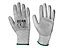 Scan H3101-3 Grey PU Coated Cut 3 Gloves - Medium Size 8SCAGLOCUT3M