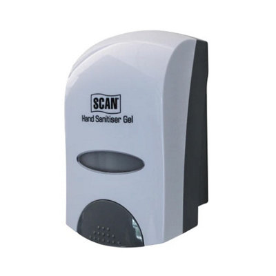Scan Hand Sanitiser Gel Wall Dispenser 1 Litre Refillable Hand Press ...