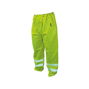 Scan - Hi-Vis Yellow Motorway Trousers - XXL (48in)