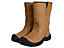 Scan JC-B917 Size 11 Texas Lined Rigger Boots Tan UK 11 EUR 46 SCAFWTEXAS11
