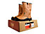 Scan JC-B917 Size 9 Texas Lined Rigger Boots Tan UK 9 EUR 43 SCAFWTEXAS9