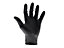 Scan KG-1101 Black Heavy-Duty Nitrile Disposable Gloves Large Box of 100