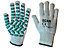 Scan L8500 Vibration Resistant Latex Foam Gloves - Medium Size 8 SCAGLOVRM