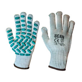 Scan L8500 Vibration Resistant Latex Foam Gloves - XL Size 10 SCAGLOVRXL