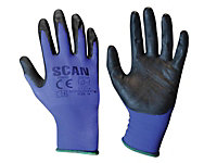 Scan N550118 Max. Dexterity Nitrile Gloves - Medium Size 8 SCAGLODEXTM